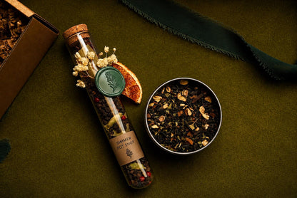 Cozy Home Gift Set with Simmer Pot, Candle & Loose Leaf Tea