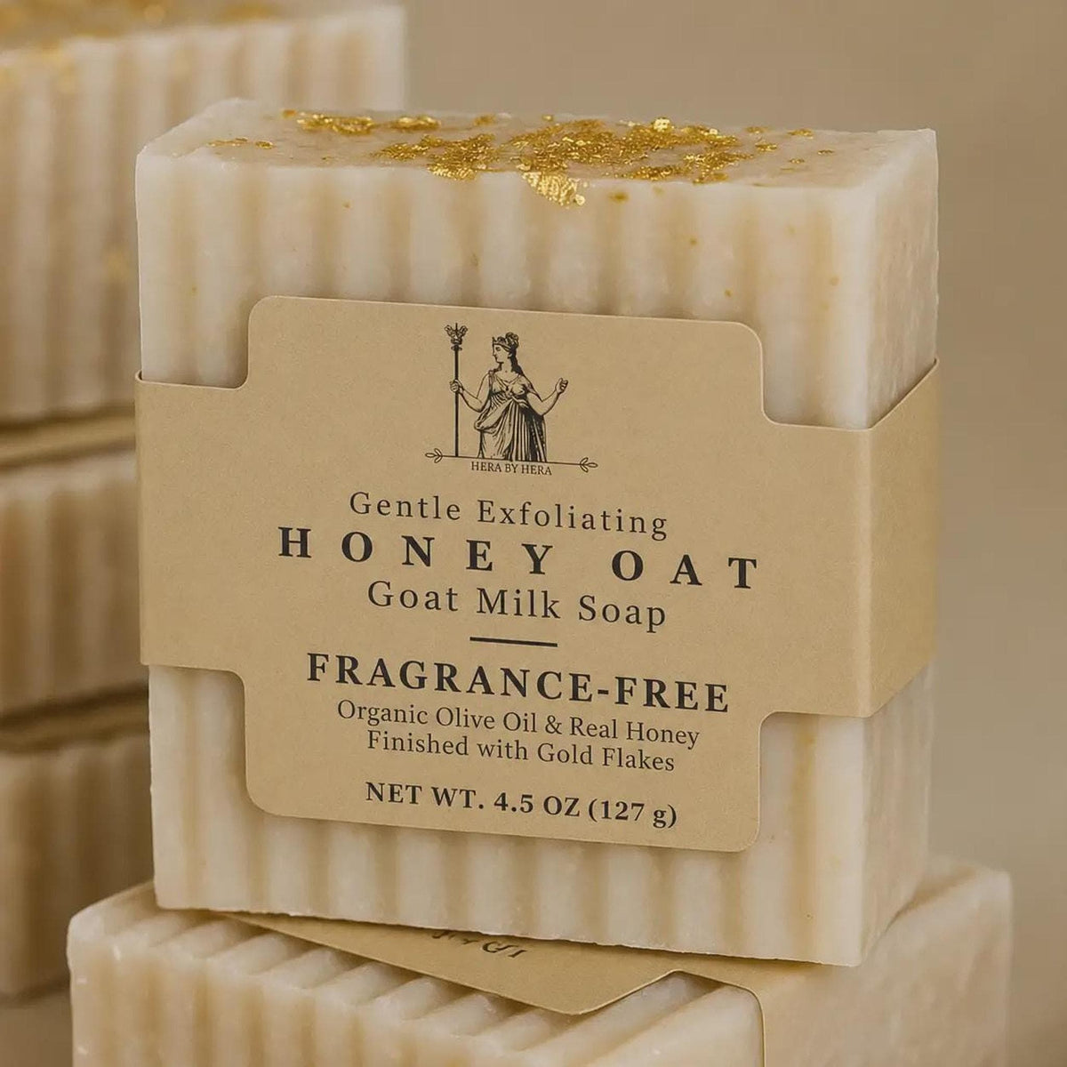 Soap Variety Set, Natural Bath Collection in Kraft Gift Box