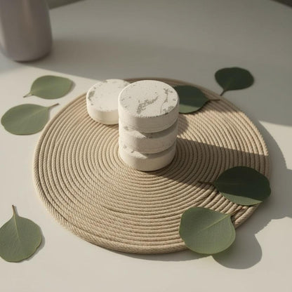 Eucalyptus Shower Steamer Set (4-Pack) — Aromatherapy Spa Experience at Home