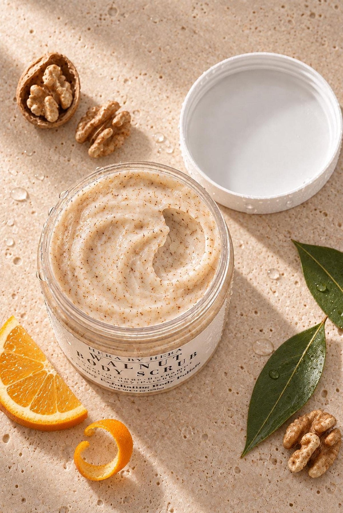 Bath Salts Soak with Sea Salt and Essential Oils | lavender, Eucalyptus, Citrus Calendula | Walnut Body Scrub