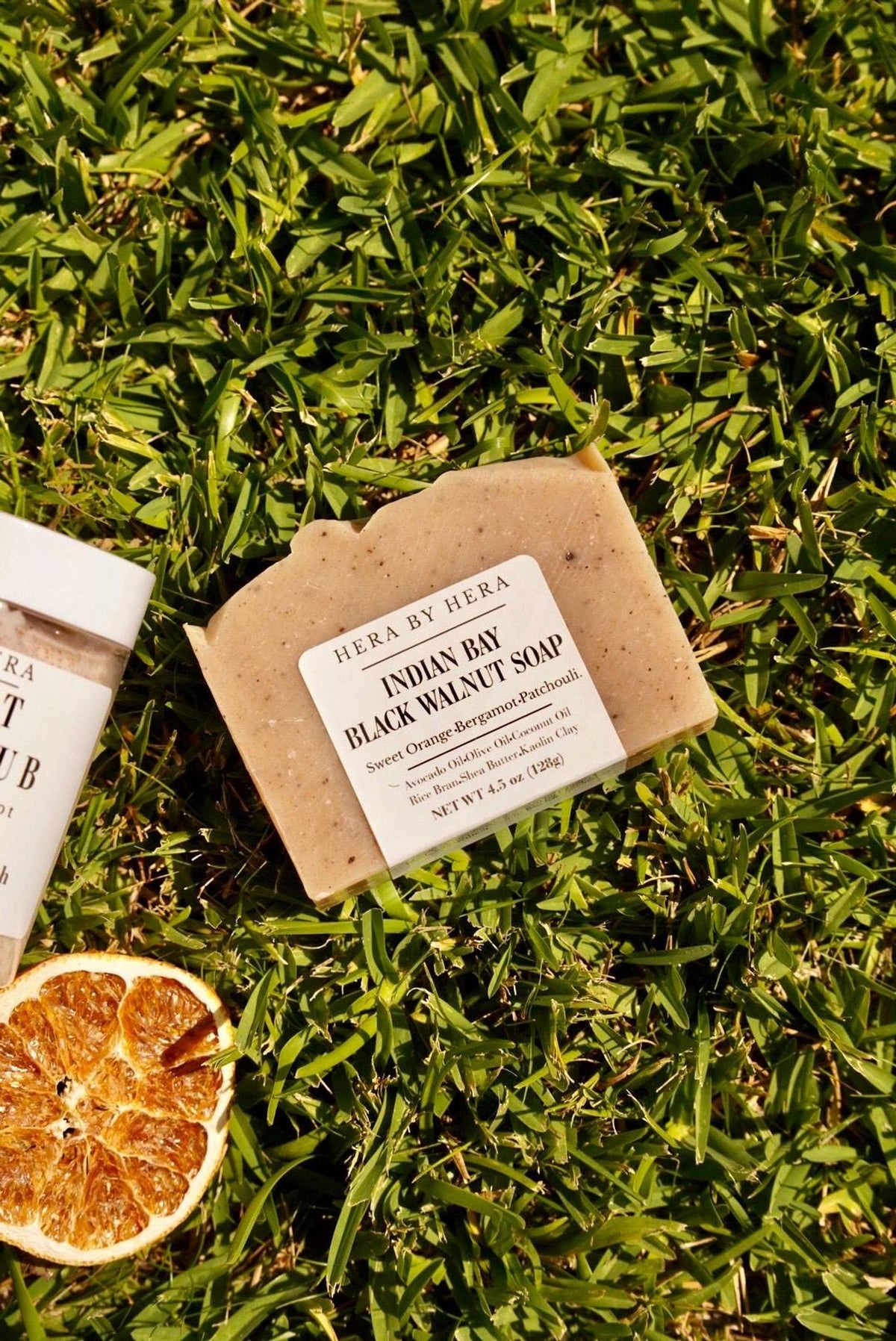 Walnut Body Scrub & Indian Bay Black Walnut Powder  Soap Duo