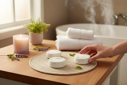 Eucalyptus Shower Steamer Set (4-Pack) — Aromatherapy Spa Experience at Home