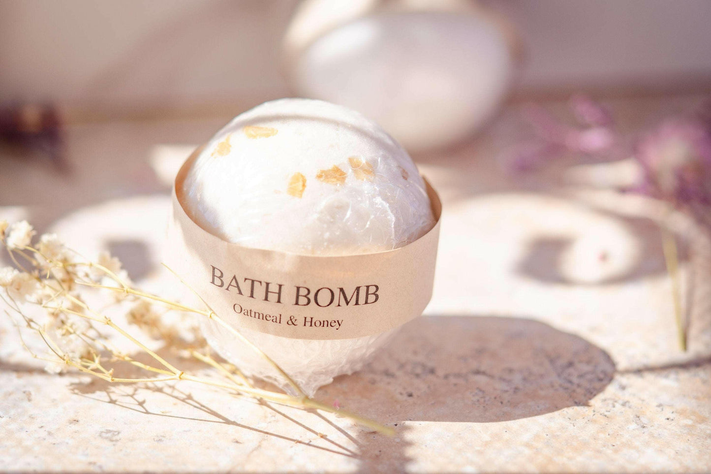 Bath Salts Gift Set with Bath bomb & soap | Christmas Stocking Stuffers Unique Holiday Gift For Her | Oatmeal Milk and Honey.